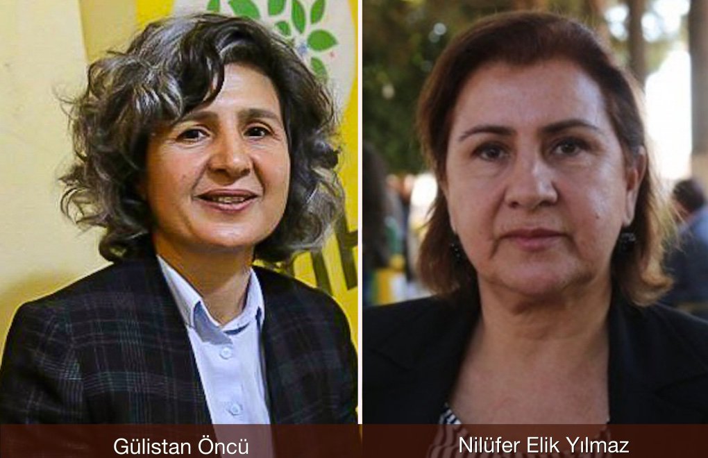 Kürt belediye eş başkanları Elik Yılmaz ve Öncü'ye 6'şar yıl 3'er ay hapis