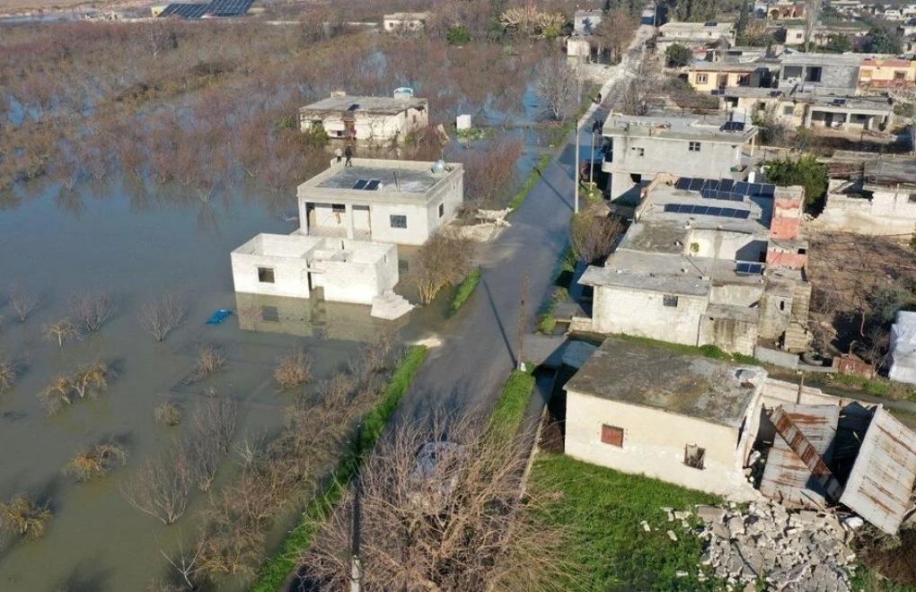Sharp current rise in Orontes river