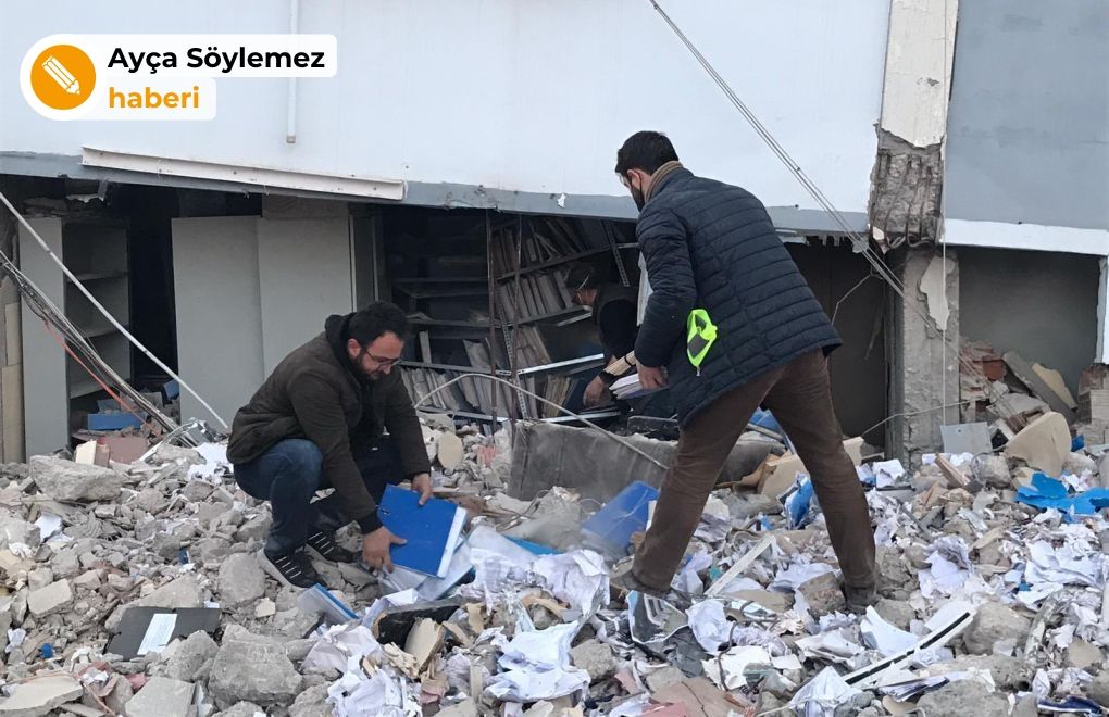 ÇHD’li avukatlar hasarlı binada yapı denetim belgelerine ulaştı