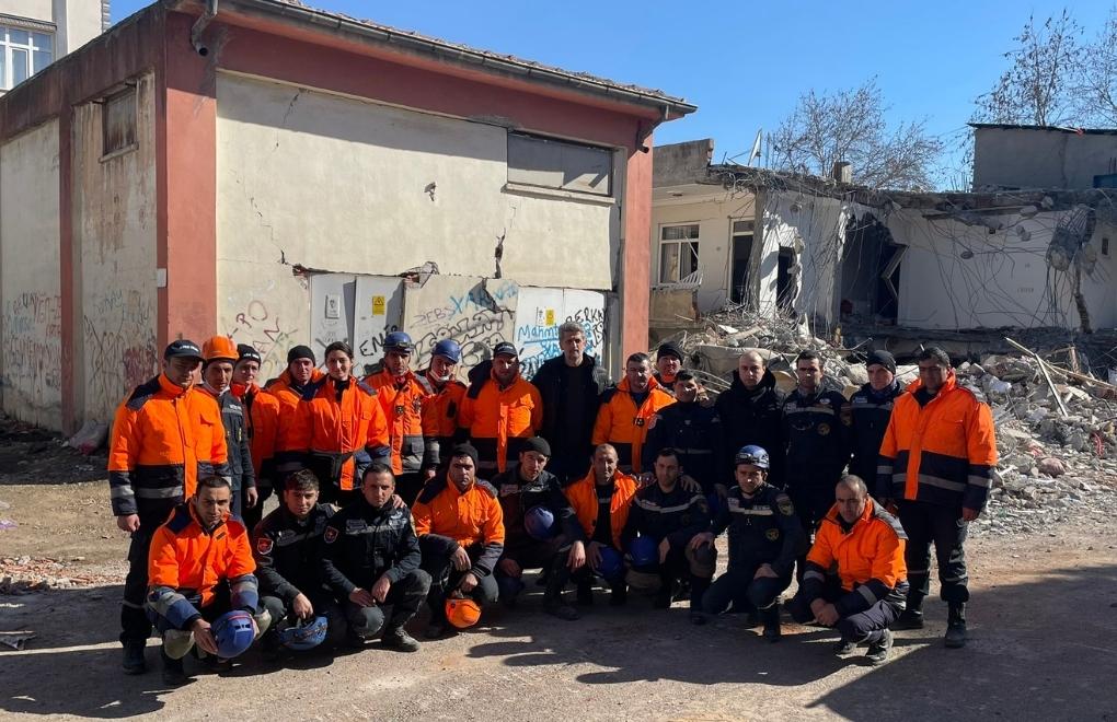 Ermenistan arama kurtarma ekibi Adıyaman’dan ayrıldı