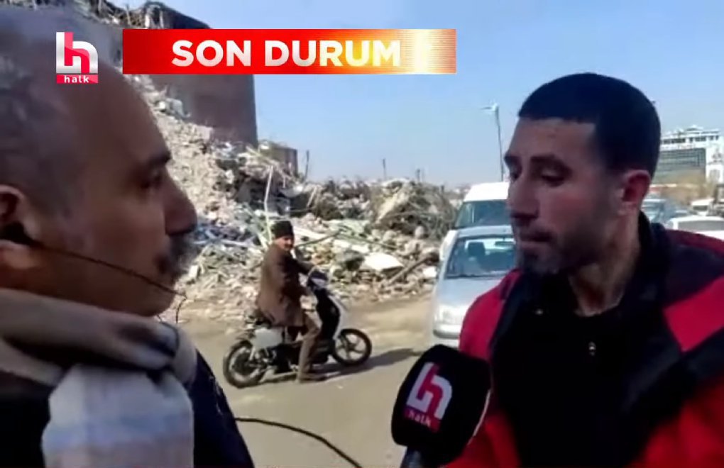 Halk TV reporter attacked during live earthquake coverage