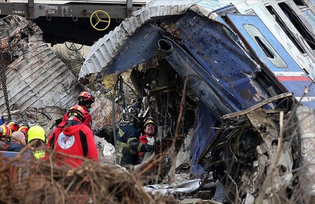 Yunanistan tren kazasında ölenlerin sayısı 46’ya yükseldi
