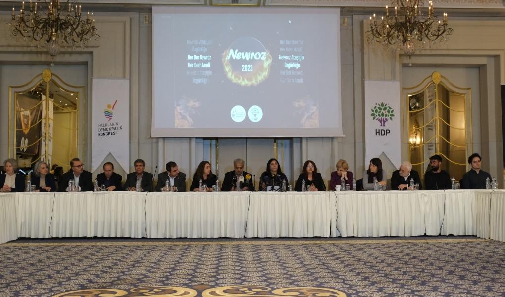 İstanbul Newroz toplantısı | Bu yıl Dehakları tarihin çöp sepetine atacağız