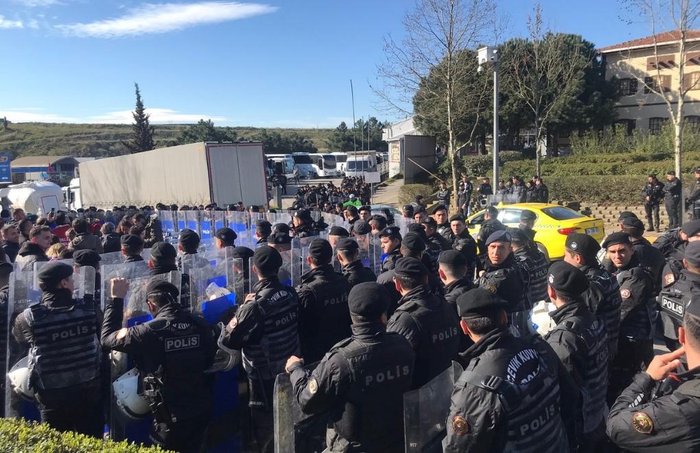 Police prevent automotive workers' march from İstanbul to Ankara