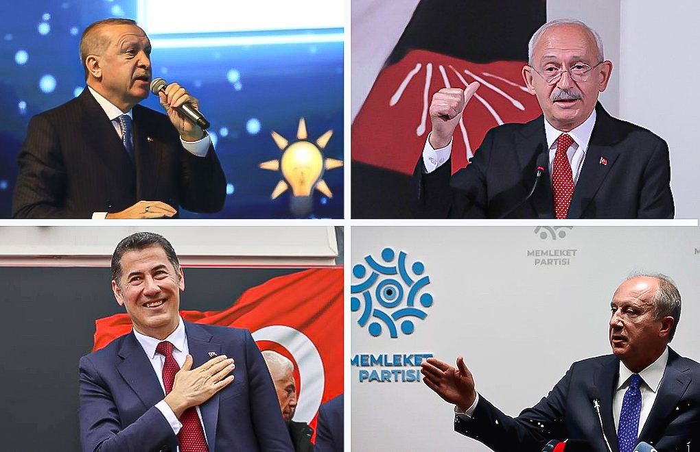 Dört Cumhurbaşkanı adayı yarışacak: Erdoğan, Kılıçdaroğlu, İnce ve Oğan