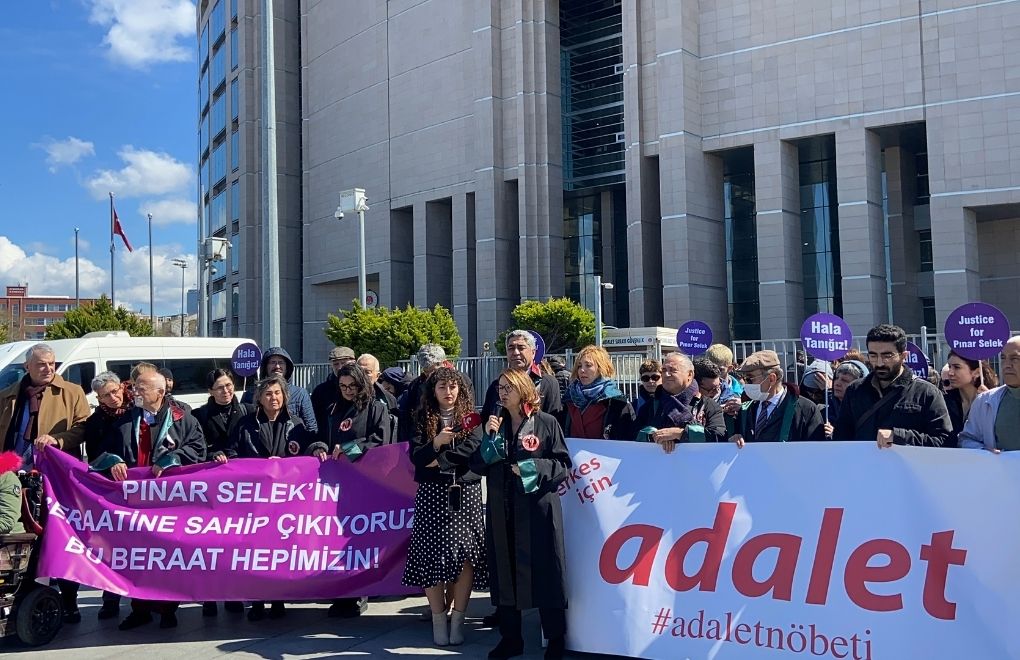 Adalet Nöbeti Pınar Selek için: Beraatimize dokunmayın!
