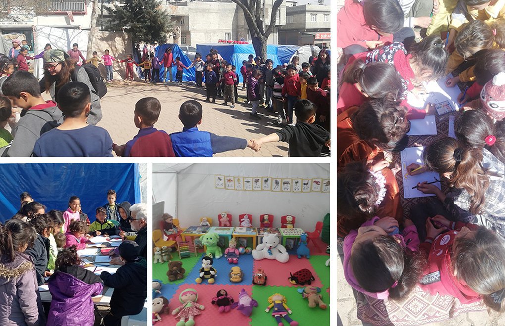 Ekmek ve Gül'den depremzede çocukların 23 Nisan'ı raporu