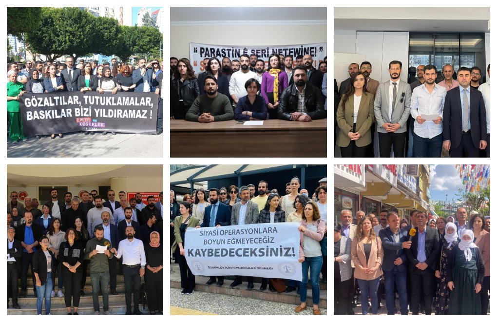 Diyarbakır merkezli operasyon birçok ilde protesto edildi