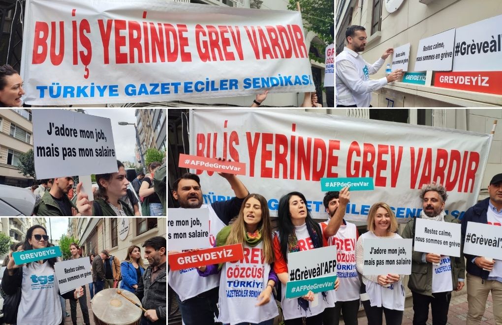 AFP journalists in İstanbul go on strike over low wages