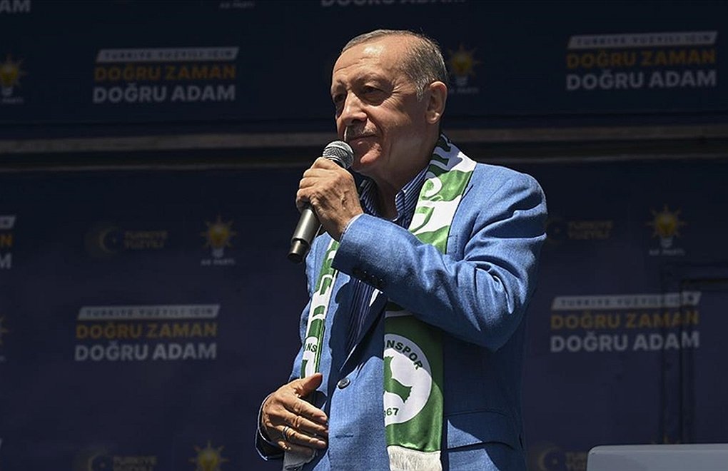 Erdoğan kendisi için şarkı söyledi: Biz onu çok seviyoruz 