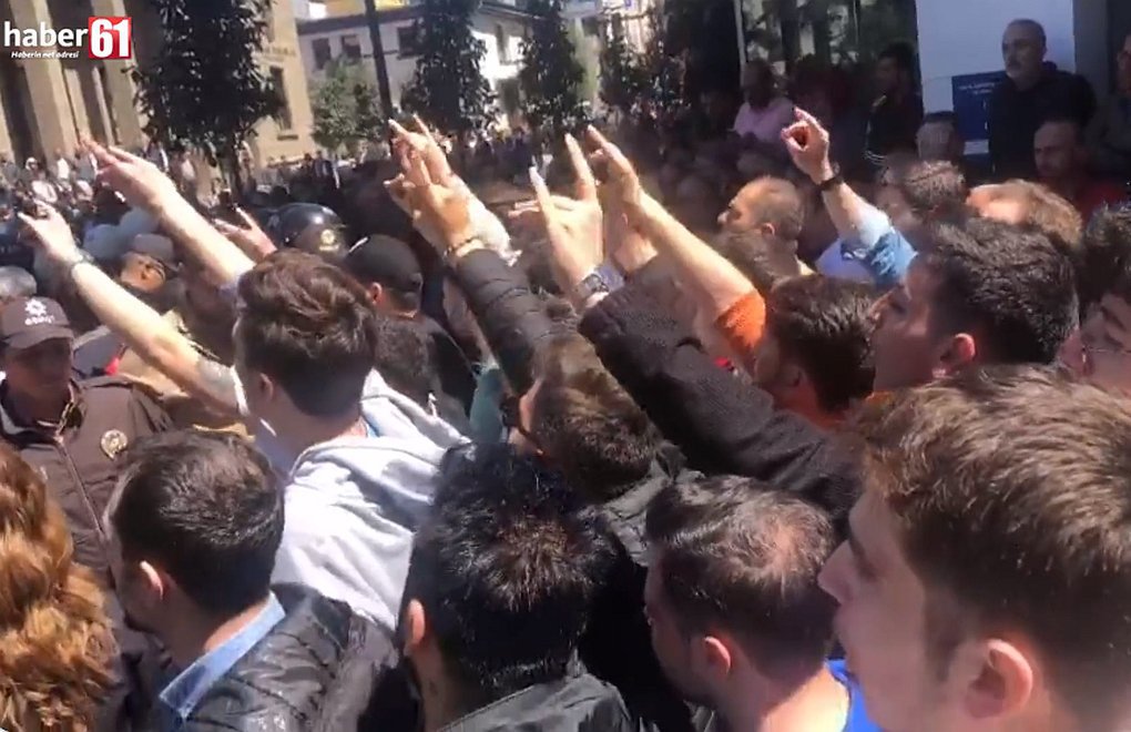 Tension around election campaign stand of Hüda-Par in Trabzon again on second day