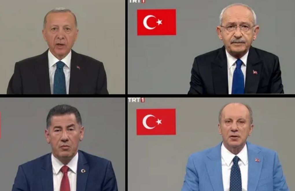 Cumhurbaşkanları adayları TRT’de