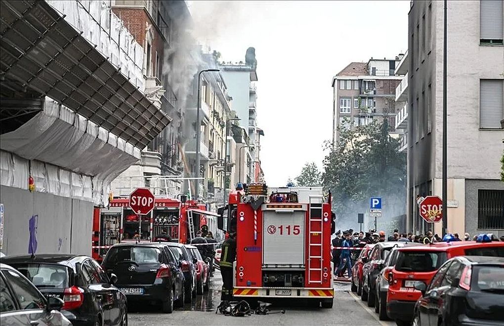 Milano'da patlama: 1 yaralı