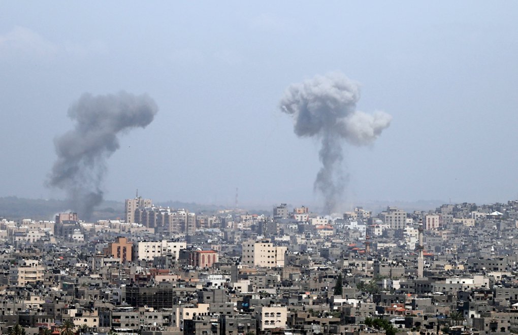 İsrail'in Gazze'ye yönelik hava saldırıları sürüyor