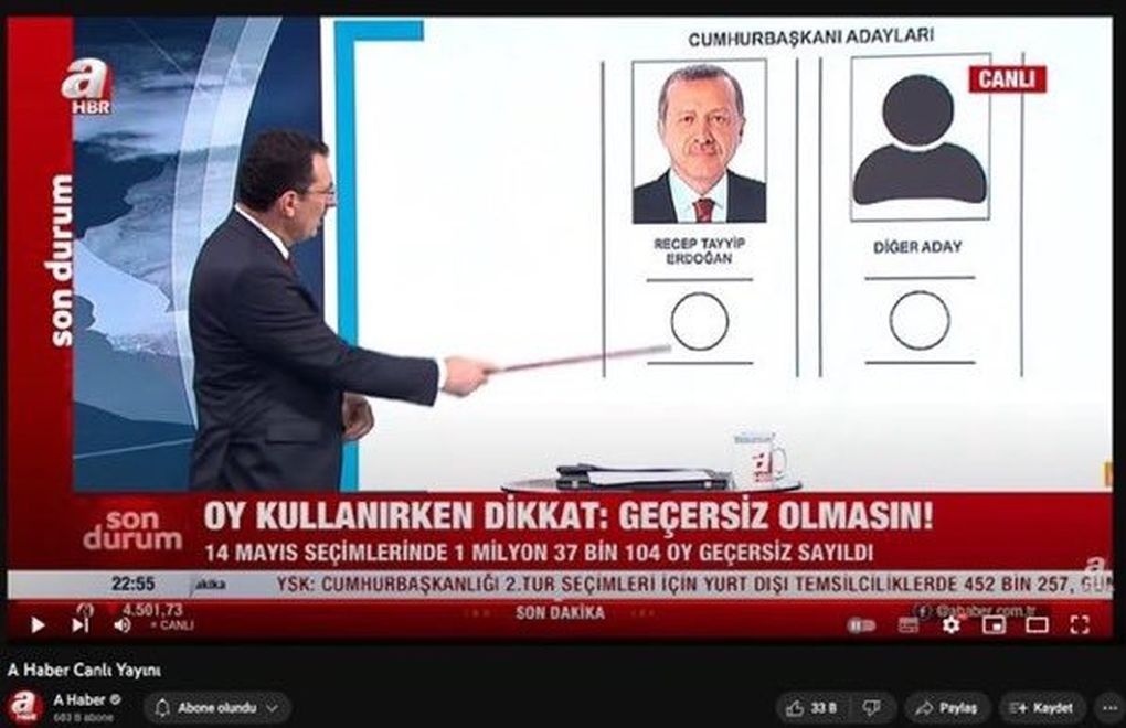 Ahaber Cumhurbaşkanı adayı Kılıçdaroğlu'na sansür uyguladı 