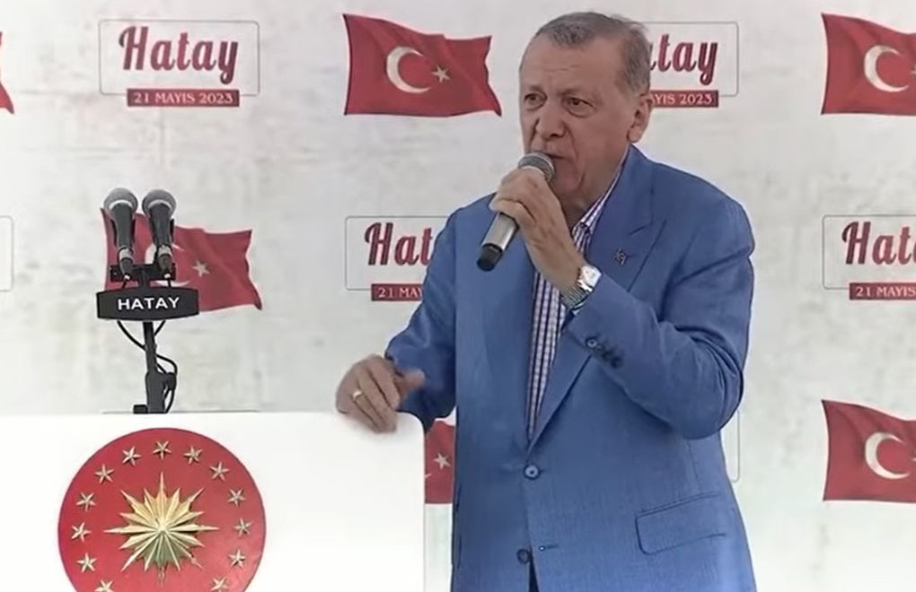 Erdoğan Hatay'da | "Depremzedelerimizi hiçbir zaman yalnız bırakmadık"