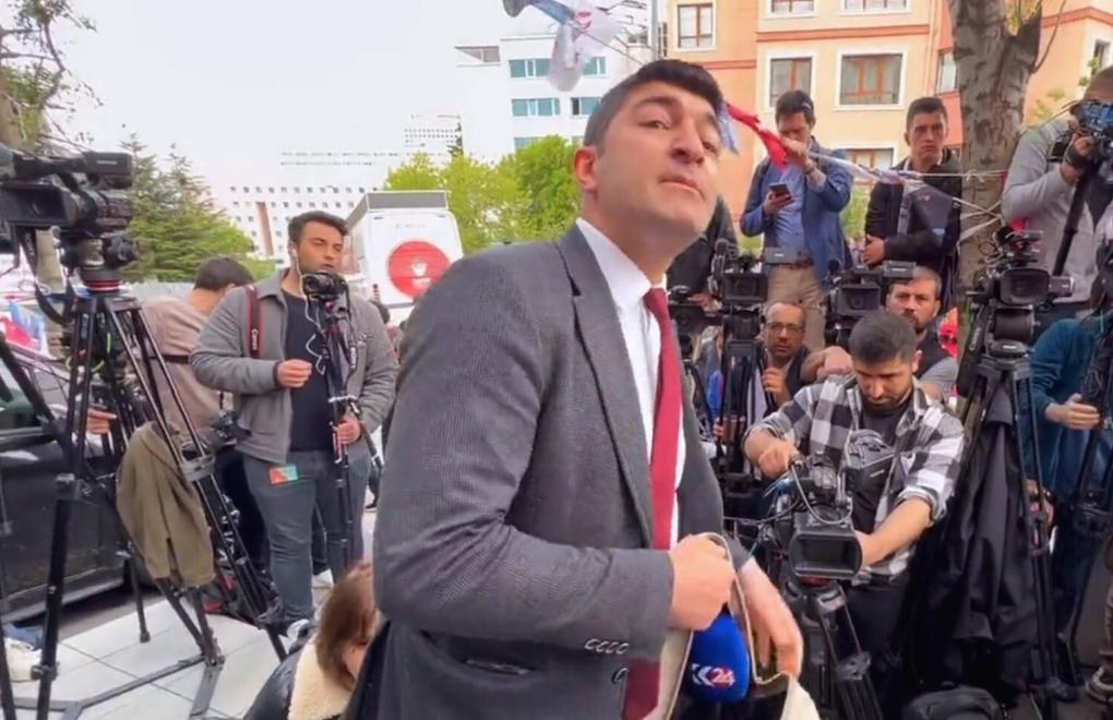 Victory Party members obstruct Kurdistan24 journalists covering Kılıçdaroğlu-Özdağ presser