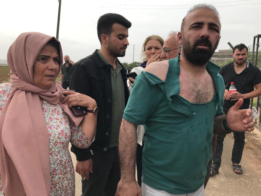 Urfa’da Ferit Şenyaşar'ın bulunduğu heyete saldırı