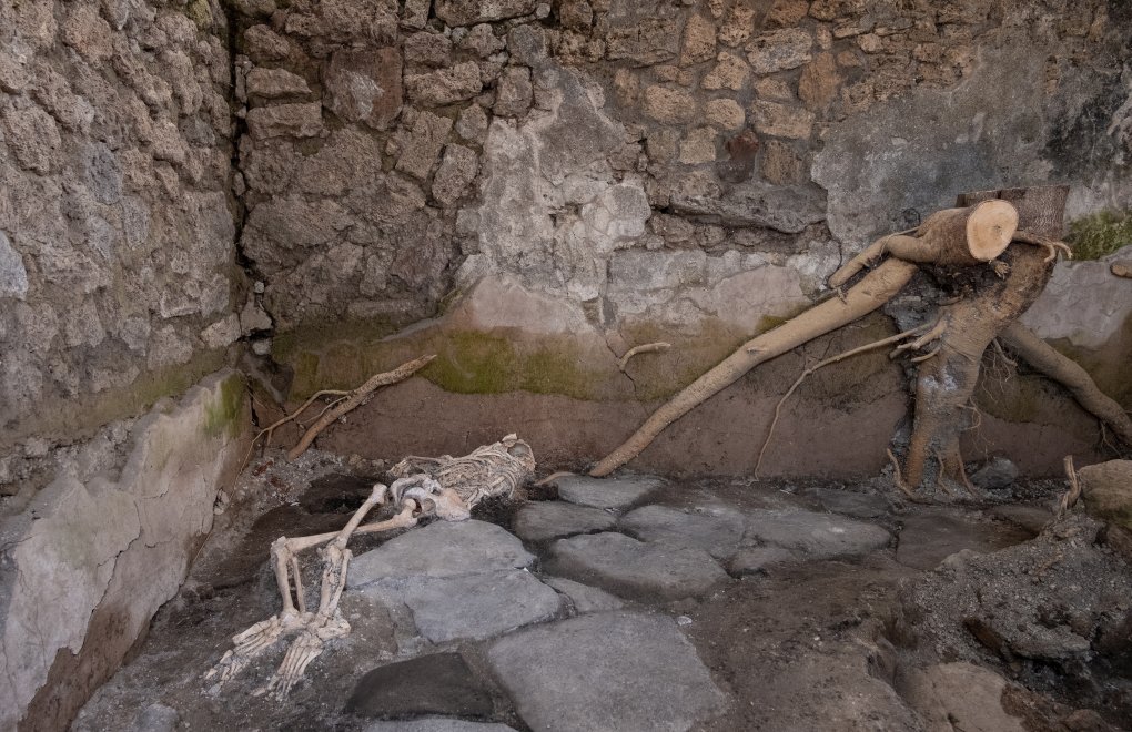 Pompeii'de patlamadan ilk buluntular ortaya çıktı 
