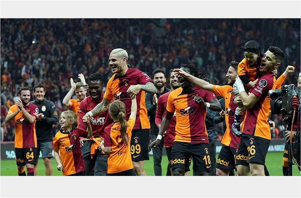 Galatasaray ligin son maçından önce şampiyonluğunu ilan etti