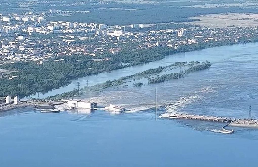Rusya, Kakhovka Barajı'nı vurdu: Tahliyeler başladı