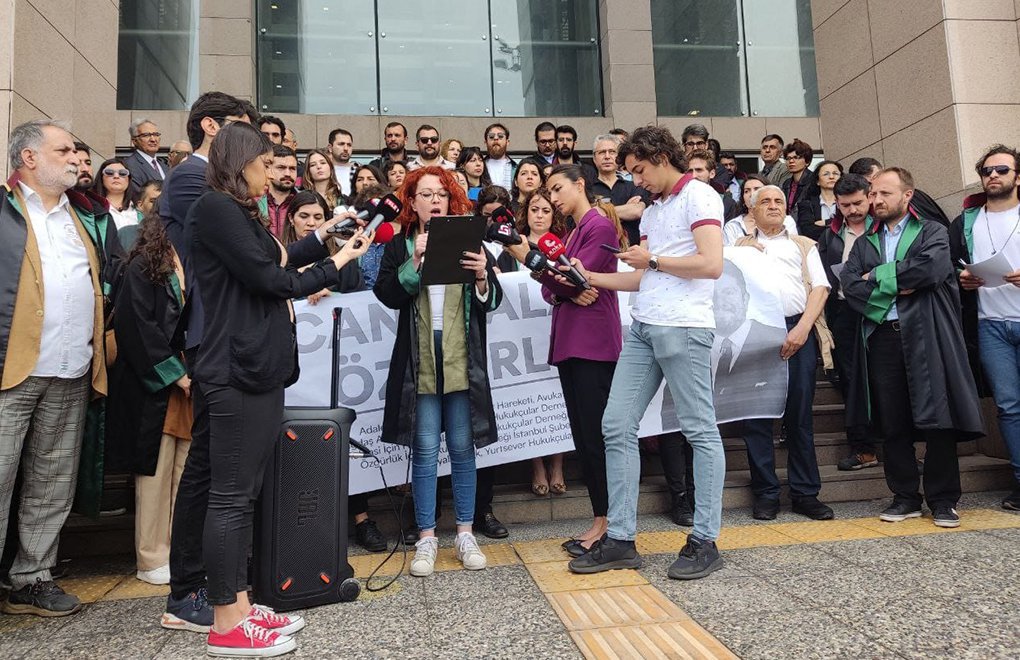 11 hukuk örgütünden eylem: Can Atalay'ın tahliyesi hukuken zorunludur