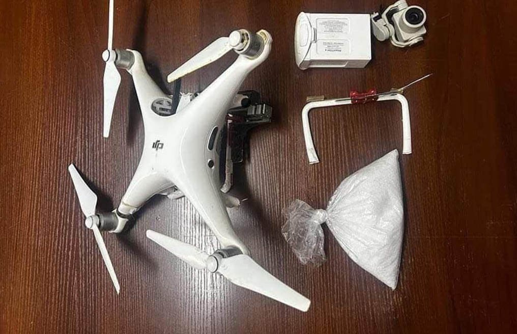 Suriye'den Ürdün'e uyuşturucu taşıyan dron düşürüldü