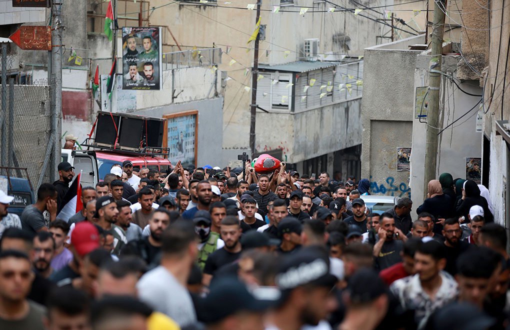  İsrail güçlerinden Nablus'ta baskın: 1 ölü, 6 yaralı