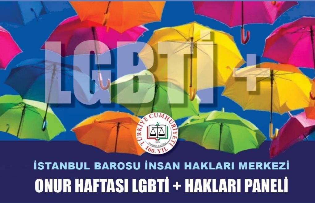 İstanbul Barosu’ndan LGBTİ+ hakları paneli 