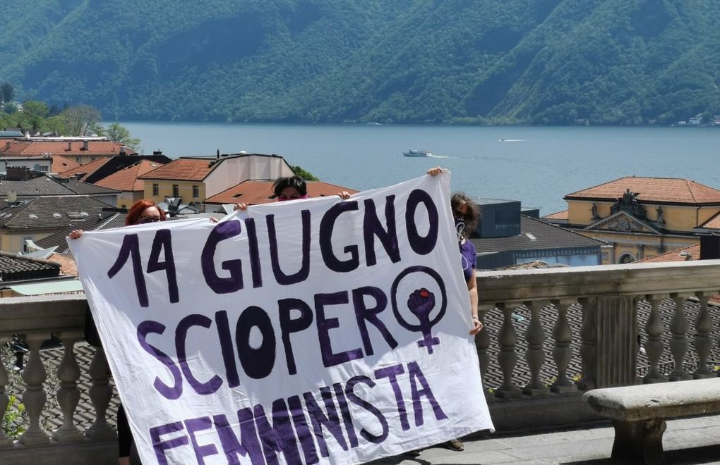 İsviçre’de ‘Feminist Grev’: Kadınlar düşük ücret karşı isyanda