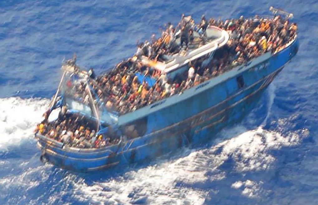 Görüntüler yayımlandı: Frontex batan tekneyi dronla izliyordu