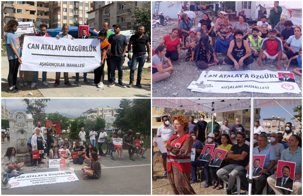 Hatay'da Can Atalay eylemleri: Halkın iradesi gasbedilemez