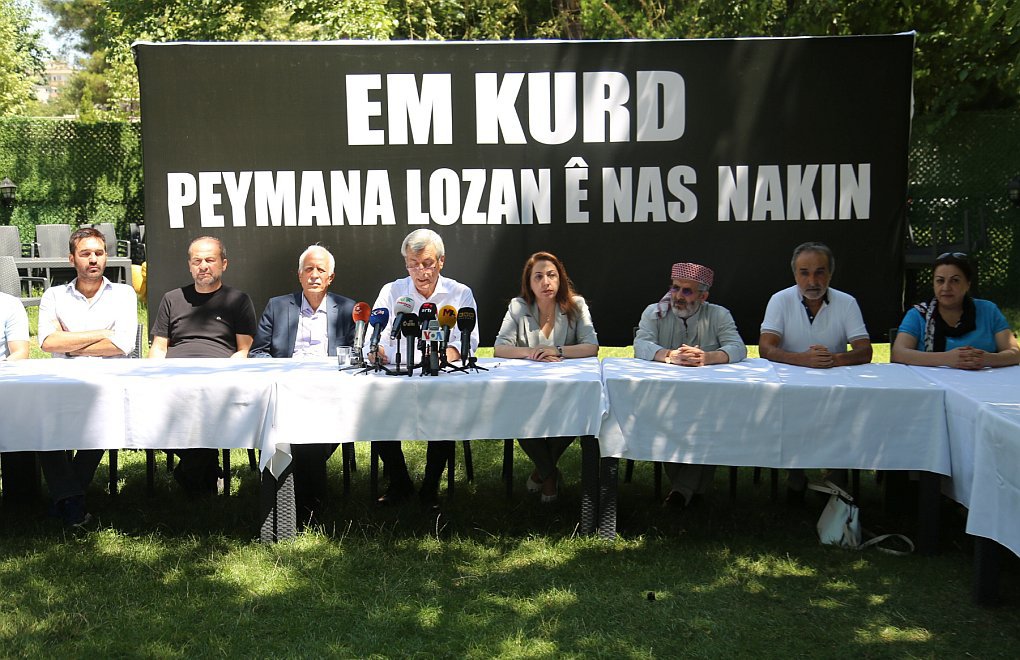 On the centennial of the Treaty of Lausanne, Kurdish political groups call for recognition