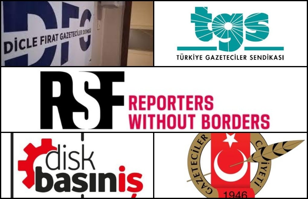 Beş örgütten tepki: Gazetecileri derhal serbest bırakın