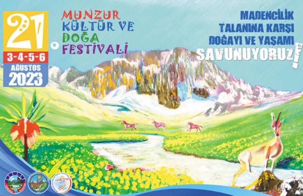 21. Munzur Doğa ve Kültür Festivali başlıyor