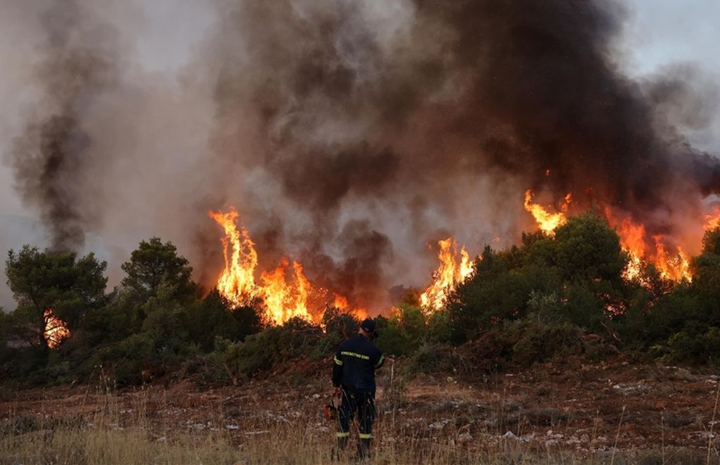 Yunanistan'da yangınlar kontrol altında| Bakan istifa etti