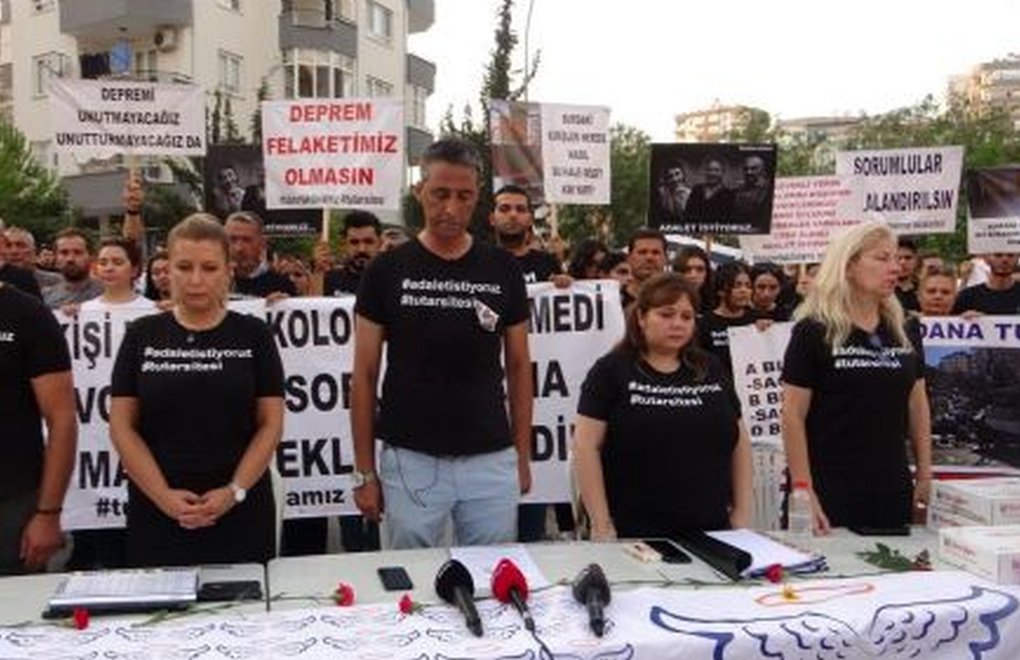 Adana’da 65 kişinin hayatını kaybettiği binayla ilgili takipsizlik