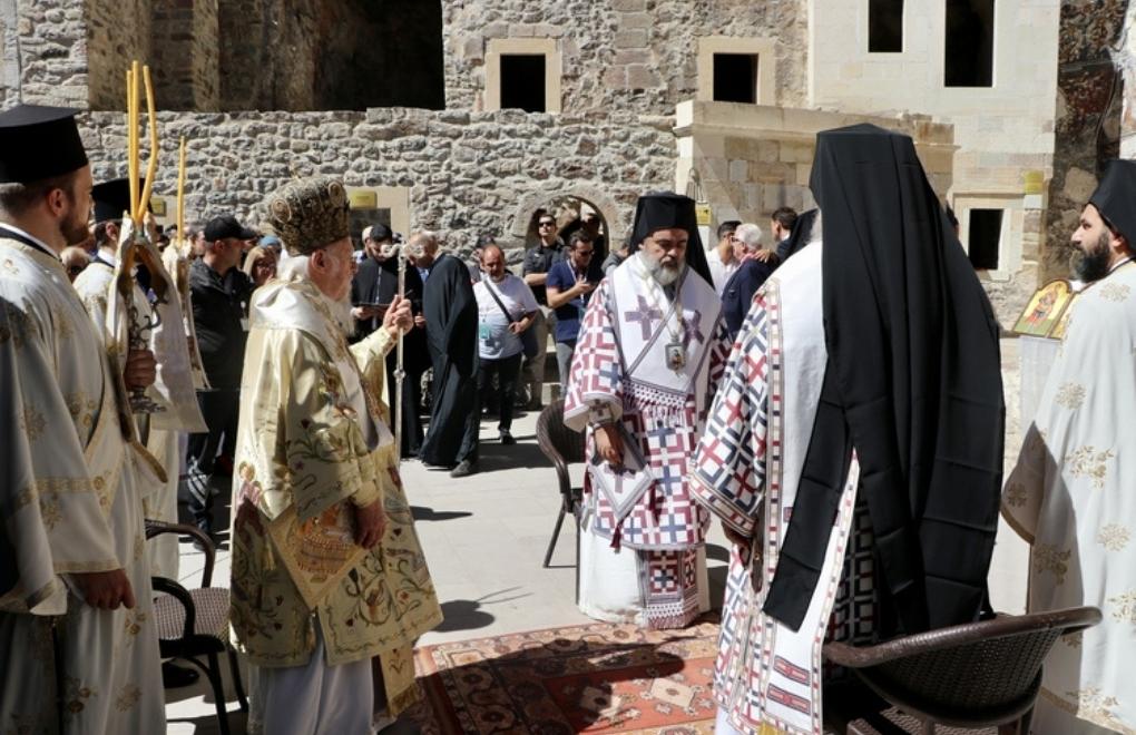 Divine liturgy held in Sumela Monastery for the 10th time