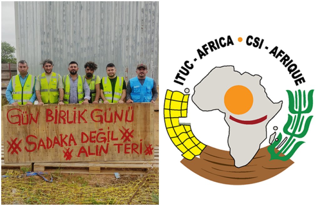 Afrika Sendikalar Konfederasyonu: Yapı Merkezi işçilerinin yanındayız