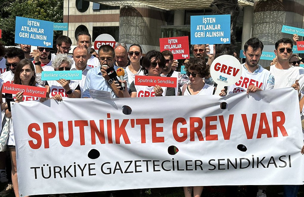 Sputnik Türkiye grevde: Bu grev düşük ücretle çalışan tüm gazetecilerin grevidir
