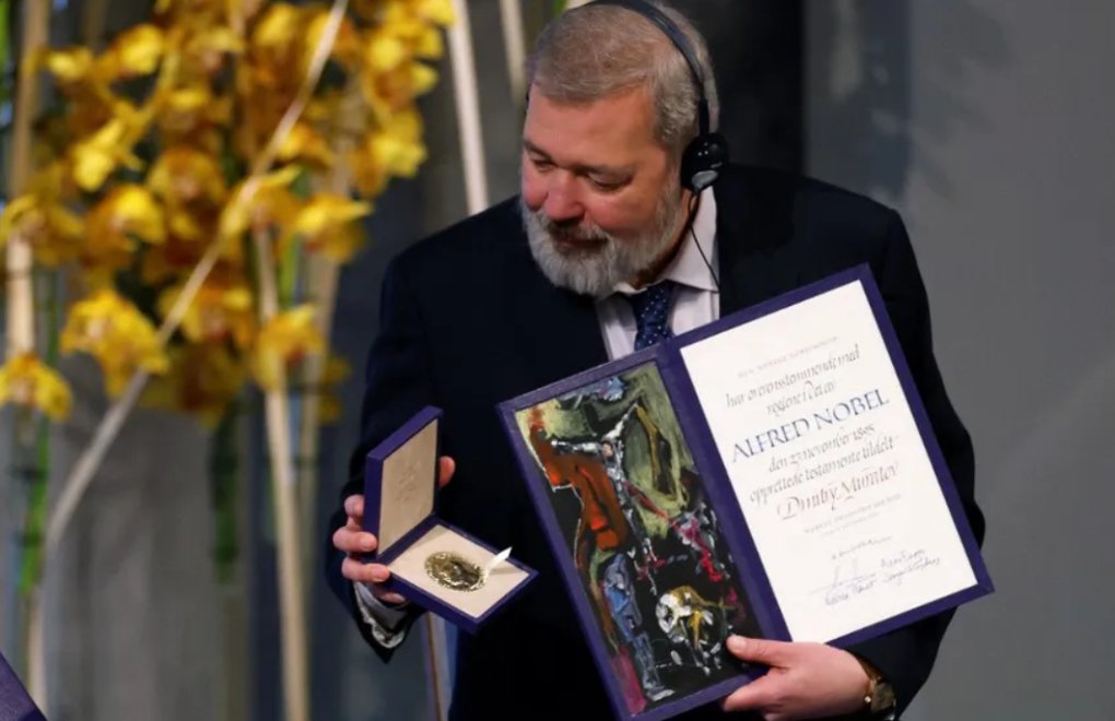 Rusya, Nobel ödüllü gazeteci Dmitry Muratov’u 'ajan' ilan etti