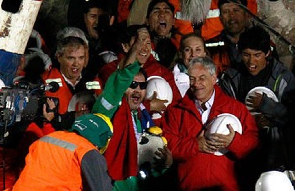 Şili'de göçükte mahsur kalan madencilere 1,4 milyon dolar tazminat