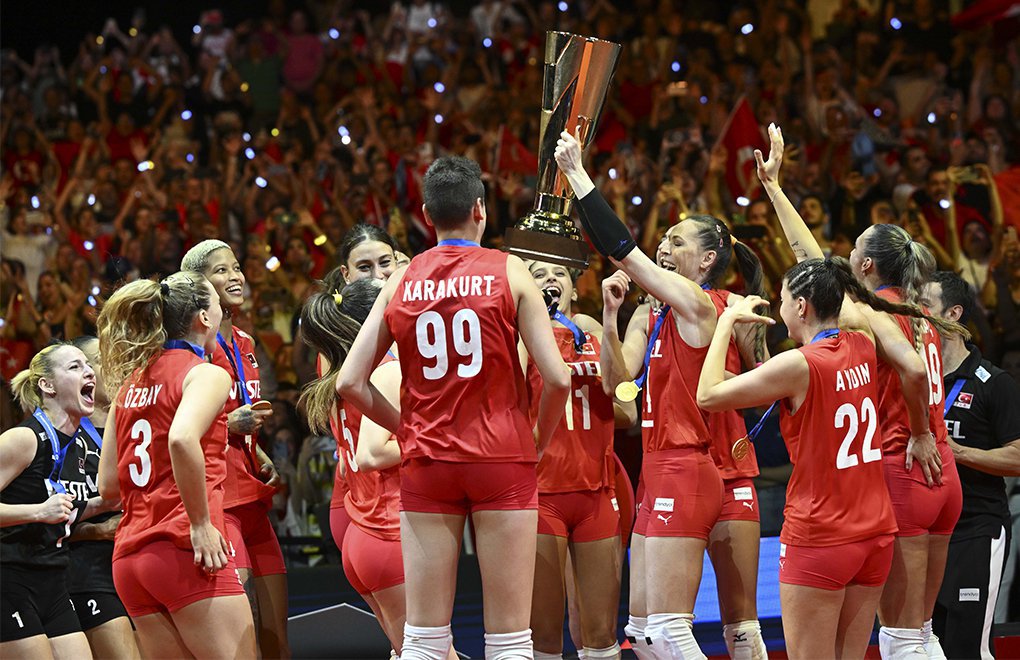 Türkiye Kadın Milli Voleybol Takımı’nın Avrupa Şampiyonu kadrosu
