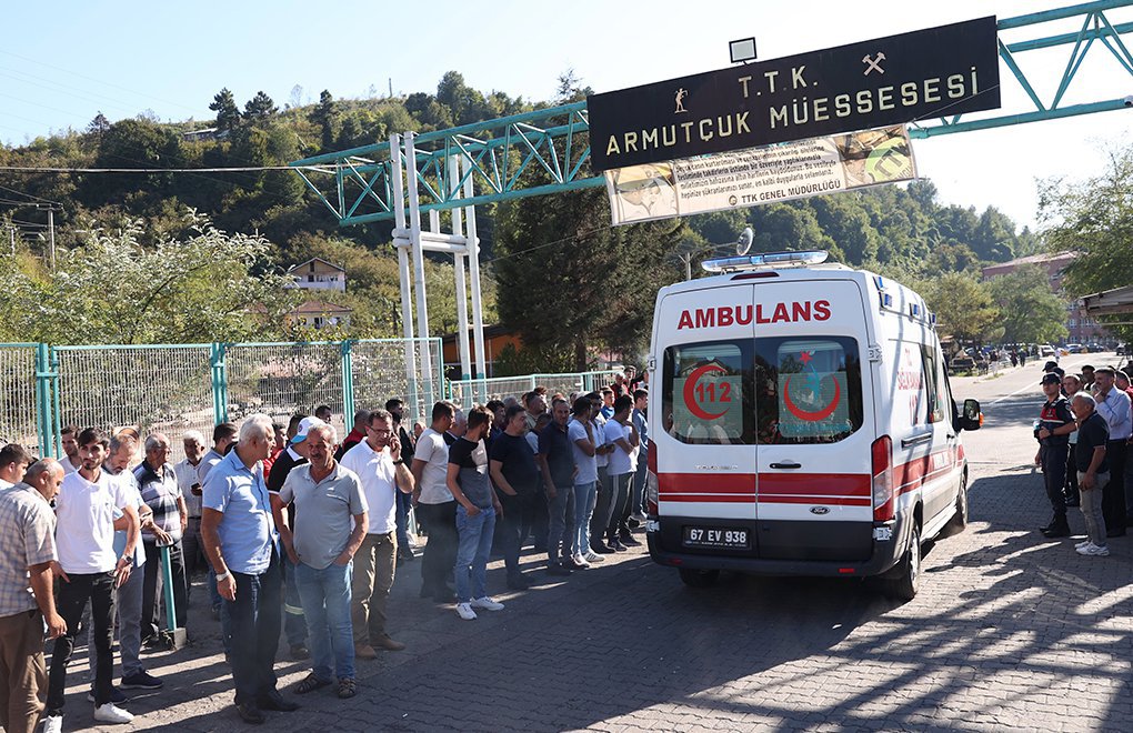 Zonguldak'ta maden ocağında göçük: Bir işçi hayatını kaybetti