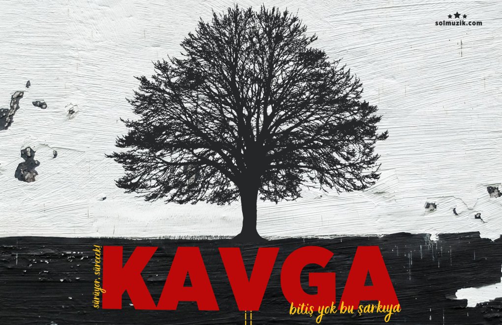 15 devrimci müzik grubunun ortak albümü 'Kavga' çıktı