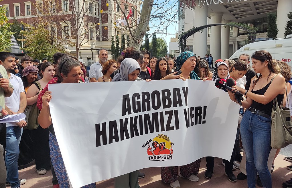 Agrobay işçileri direnişi İstanbul’a taşıdı 