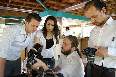 Yücel Tunca'yla basın fotoğrafçılığı atölyesi.