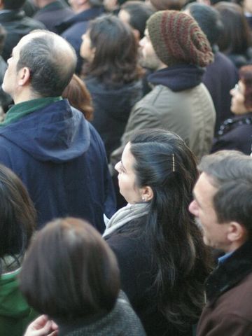 Fotogaleri: 19 Ocak 2009 Agos'un Önü: Hrant Dink Anmasından Yüzler