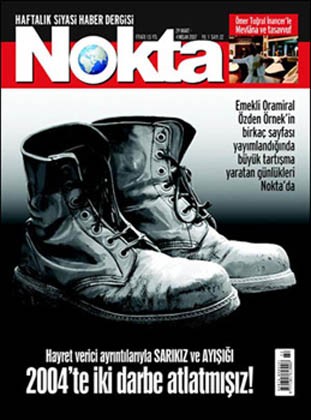 Nokta dergisinin kapağı. 27 Mart 2007.