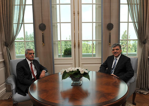 Ahmet Türk ve Abdullah Gül